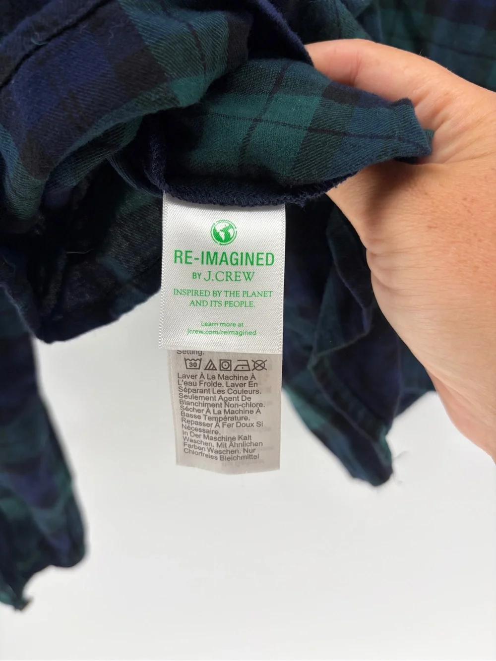 J. Crew sleeve navy